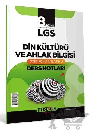 2025 LGS Odak Noktası Din Kültürü ve Ahlak Bilgisi Özet Konu Anlatımı – Kolektif – Marka Yayınları kitap kapağı