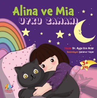 Alina ve Mia Uyku Zamanı – Ayşe Ece Acar – Zencefil Kitap kitap kapağı