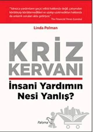 Kriz Kervanı – Linda Polman – Paloma Yayınevi kitap kapağı
