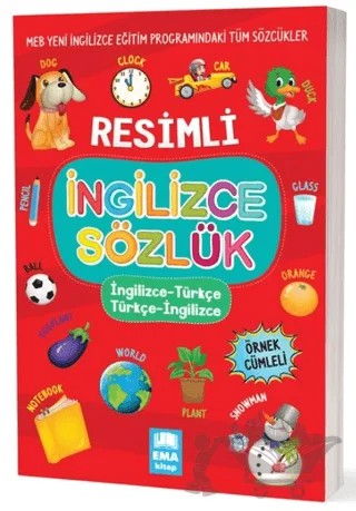 Resimli İngilizce - Türkçe / Türkçe - İngilizce Sözlük – Kolektif – Ema Kitap kitap kapağı