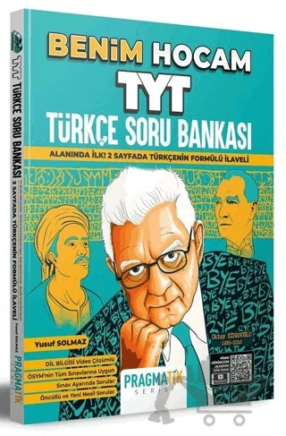 Türkçeyi Formülleştiren Hoca'dan TYT Türkçe Soru Bankası Pragmatik Serisi – Yusuf Solmaz – Benim Hocam Yayınları kitap kapağı