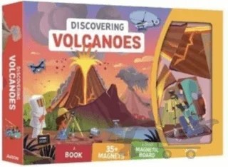 Magnetic Box Sets: Volvanoes – Kolektif – Auzou Books kitap kapağı