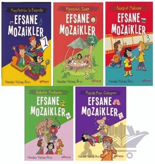 Efsane Mozaikler Serisi 5 Kitap Takım – Handan Yalvaç Arıcı – Gülhane Yayınları kitap kapağı