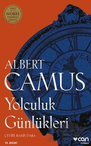 Yolculuk Günlükleri – Albert Camus – Can Yayınları kitap kapağı