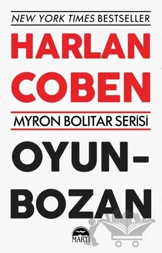Oyun Bozan - Myron Bolitar Serisi – Harlan Coben – Martı Yayınları kitap kapağı