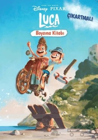 Disney Pixar Luca Çıkartmalı Boyama Kitabı – Kolektif – Doğan Egmont Yayıncılık kitap kapağı