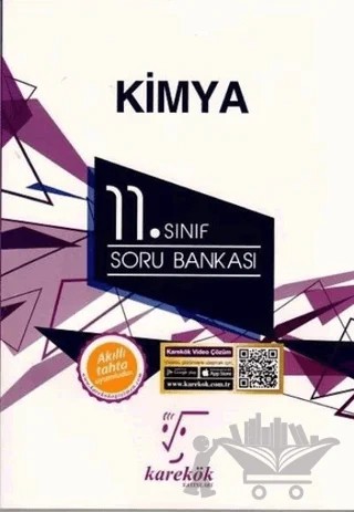 11. Sınıf Kimya Soru Bankası – Kolektif – Karekök Yayıncılık kitap kapağı