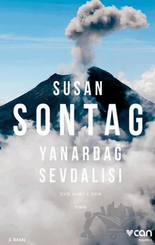 Yanardağ Sevdalısı – Susan Sontag – Can Yayınları kitap kapağı