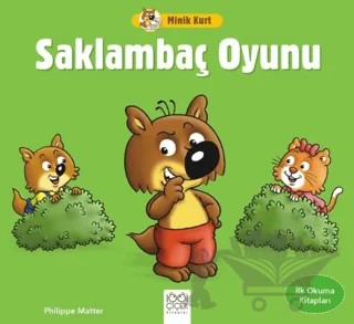 Minik Kurt Saklambaç Oyunu – Philippe Matter – 1001 Çiçek Kitaplar kitap kapağı