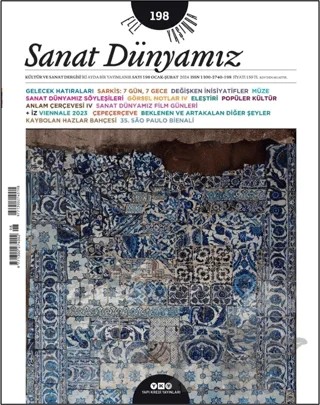 Sanat Dünyamız 198 / Ocak - Şubat 2024 – Yapı Kredi Yayınları kitap kapağı