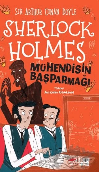 Sherlock Holmes - Mühendisin Başparmağı – Sir Arthur Conan Doyle – The Kitap Çocuk kitap kapağı