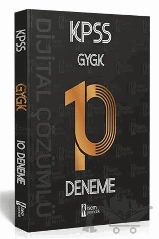 2021 KPSS Genel Yetenek Genel Kültür Tamamı Dijital Çözümlü 10 Deneme – Kolektif – İSEM Yayıncılık kitap kapağı