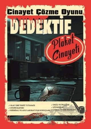 Cinayet Çözme Oyunu Dedektif - Plaket Cinayeti – Kollektif – MT Dedektiflik kitap kapağı