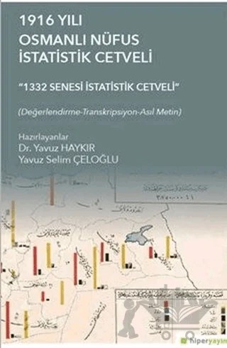 1916 Yılı Osmanlı Nüfus İstatistik Cetveli – Yavuz Haykır, Yavuz Selim Çeloğlu – Hiperlink Yayınları kitap kapağı