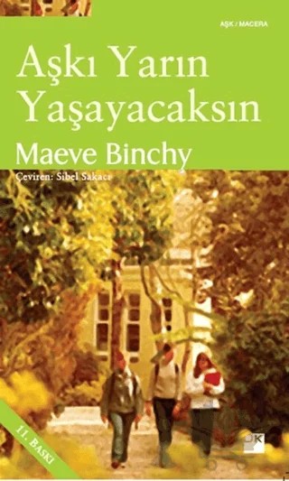 Aşkı Yarın Yaşayacaksın – Maeve Binchy – Doğan Kitap kitap kapağı