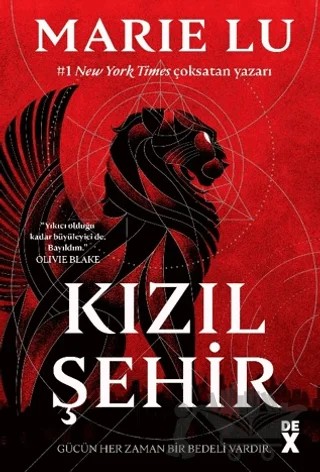 Kızıl Şehir – Marie Lu – Dex Yayınevi kitap kapağı