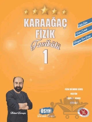 TYT-AYT Fizik 1 – Kolektif – Karaağaç Yayıncılık kitap kapağı