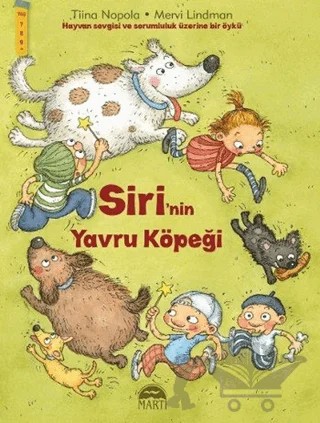 Siri’nin Yavru Köpeği – Tiina Nopola – Martı Çocuk Yayınları kitap kapağı