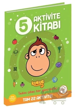 Kukuli Aktivite Kitabı - 5 – Buket Kurt, Serhat Akdeniz – Beta Kids kitap kapağı