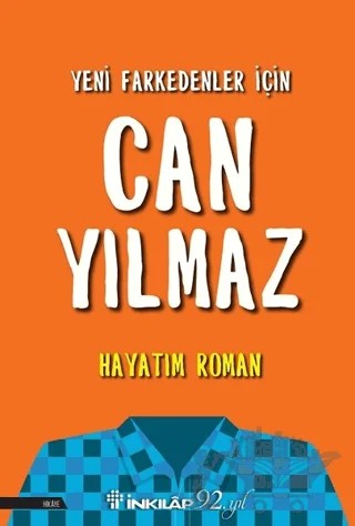 Hayatım Roman – Can Yılmaz – İnkılap Kitabevi kitap kapağı