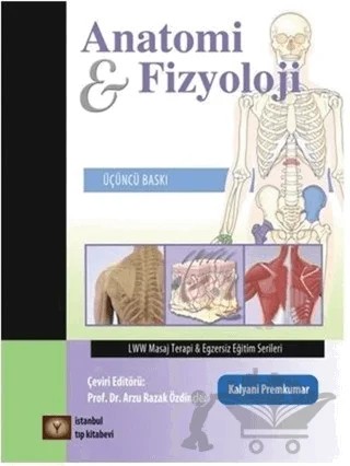 Anatomi ve Fizyoloji – Kolektif – İstanbul Tıp Kitabevi kitap kapağı
