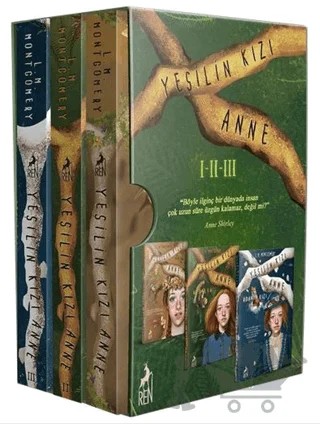 Yeşilin Kızı Anne Kutulu Set – L. M. Montgomery, Lucy Maud Montgomery – Ren Kitap kitap kapağı