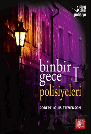 Binbir Gece Polisiyeleri - 1 – Robert Louıs Stevenson – Labirent Yayınları kitap kapağı