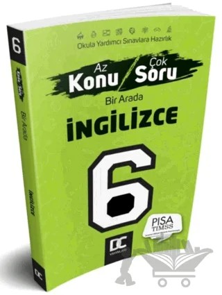6. Sınıf İngilizce Az Konu Çok Soru Bir Arada – Kolektif – ​Doğru Cevap Yayınları kitap kapağı