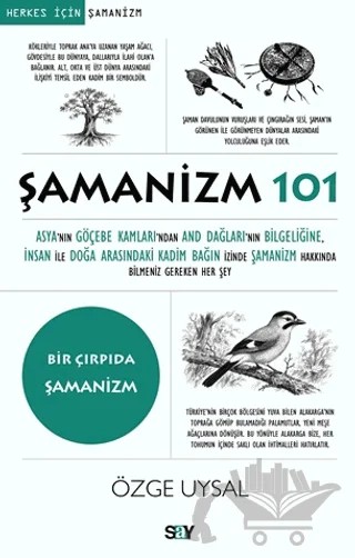 Şamanizm 101 – Özge Uysal – Say Yayınları kitap kapağı