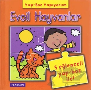 Yap - Boz Yapıyorum - Evcil Hayvanlar – Kolektif – Pearson Çocuk Kitapları kitap kapağı