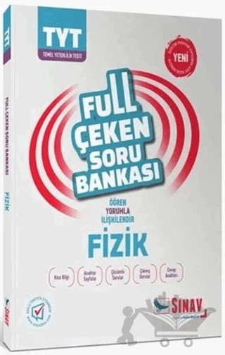 2019 TYT Fizik Full Çeken Soru Bankası – Kolektif – Sınav Yayınları kitap kapağı