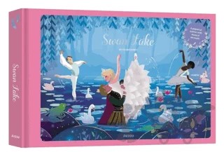 Swan Lake - Paper Theatre – Kolektif – Auzou Books kitap kapağı