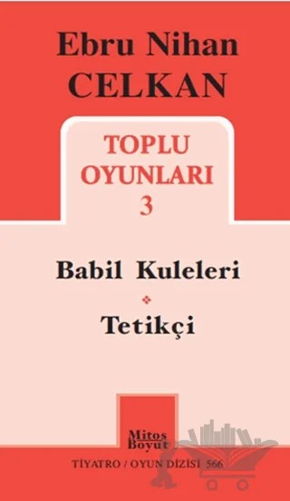 Ebru Nihan Celkan - Toplu Oyunları 3 – Ebru Nihan Celkan – Mitos Boyut Yayınları kitap kapağı