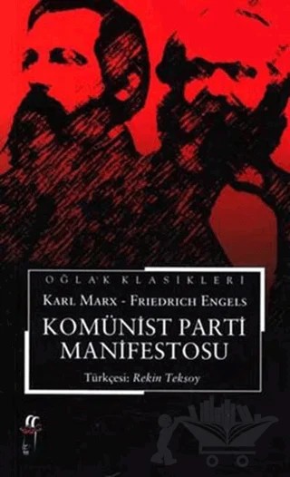 Komünist Parti Manifestosu – Friedrich Engels, Karl Marx – Oğlak Yayıncılık kitap kapağı