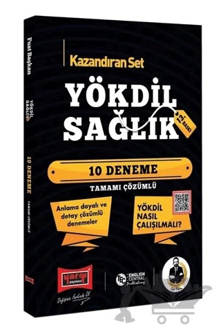 YÖKDİL Sağlık Bilimleri Tamamı Çözümlü 10 Fasikül Deneme 13. Baskı – Fuat Başkan – Yargı Yayınevi kitap kapağı