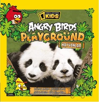 Angry Birds Playground Hayvanlar – Kolektif – Beta Kids kitap kapağı