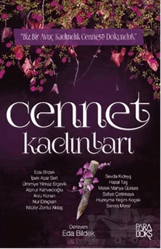 Cennet Kadınları – Eda Bildek – Paradoks Yayınları kitap kapağı