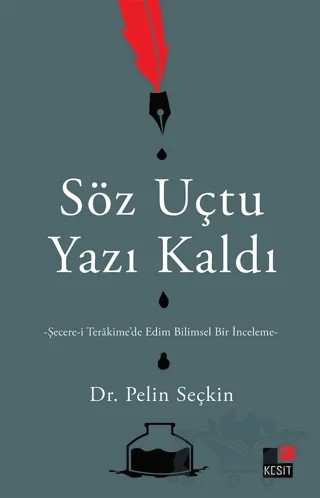 Söz Uçtu Yazı Kaldı – Pelin Seçkin – Kesit Yayınları kitap kapağı