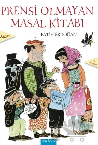 Prensi Olmayan Masal Kitabı – Fatih Erdoğan – Mavibulut Yayınları kitap kapağı