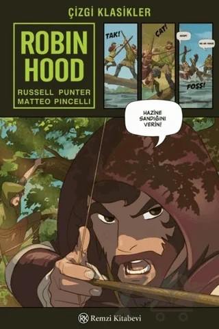 Robin Hood – Matteo Pincelli, Russell Punter – Remzi Kitabevi kitap kapağı