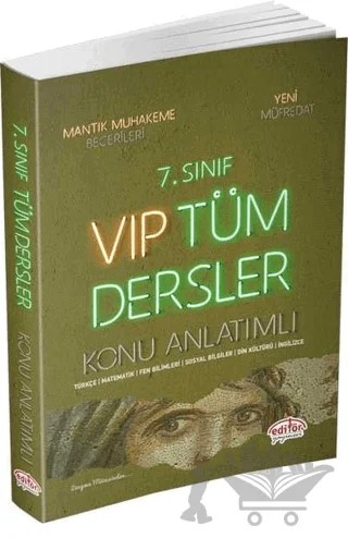 7. Sınıf VIP Tüm Dersler Konu Anlatımlı – Kolektif – Editör Yayınevi kitap kapağı
