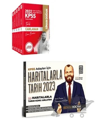 2023 Benim Hocam Ramazan Yetgin 3D Haritalarla Tarih ve Hangi KPSS GK GY Modüler Soru Bankası Seti Benim Hocam – Kolektif – Hangi KPSS Yayınları kitap kapağı