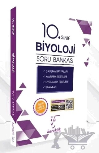10. Sınıf Biyoloji Soru Bankası – Kolektif – Karekök Yayıncılık kitap kapağı
