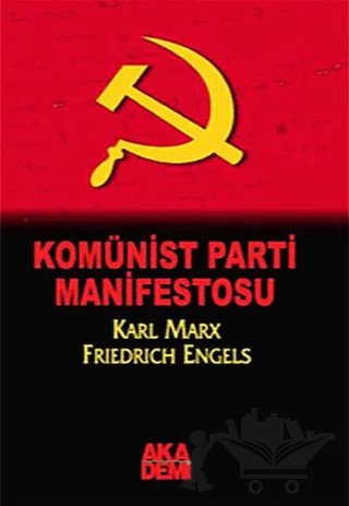 Komünist Parti Manifestosu – Friedrich Engels, Karl Marx – Akademi Yayın kitap kapağı