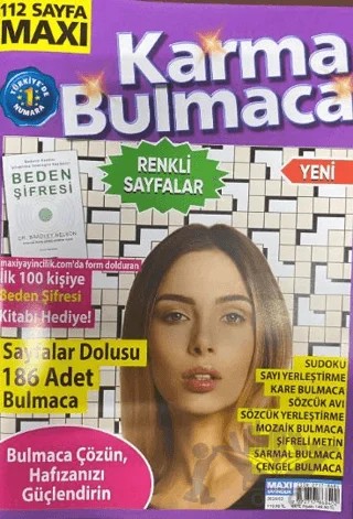 Maxi Karma Bulmaca 2024 - 02 – Maxi Yayıncılık kitap kapağı