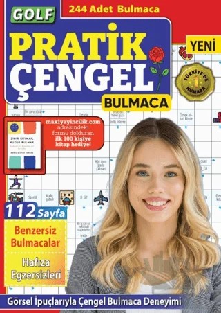 Golf Pratik Çengel Bulmaca 2 – Bertan Kodamanoğlu – Maxi Yayıncılık kitap kapağı