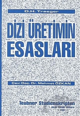 Dizi Üretimin Esasları – D. H. Traeger – Bilim Teknik Yayınevi kitap kapağı