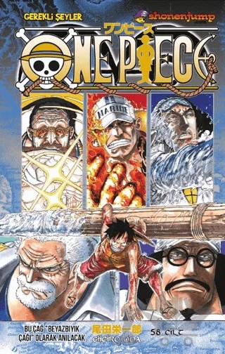 One Piece 58. Cilt – Eiiçiro Oda – Gerekli Şeyler Yayıncılık kitap kapağı