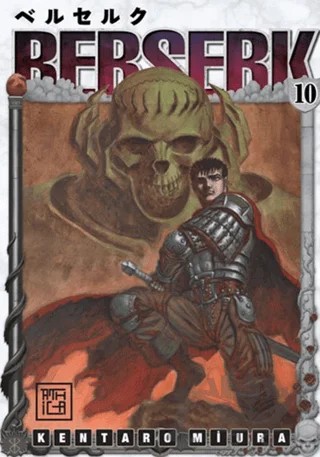 Berserk 10 – Kentaro Miura – Athica Yayınları kitap kapağı