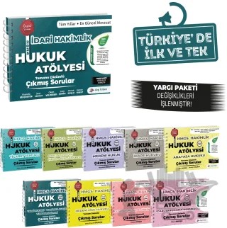 2025 Hukuk Atölyesi İdari Hakimlik Çıkmış Sorular Modüler Set Çözümlü – Mustafa Dinçdemir, İlker Eroğlu, Okan Yıldırım, Cem Şahin, Murat Soylu, Kenan Bulut – Dizgi Kitap kitap kapağı